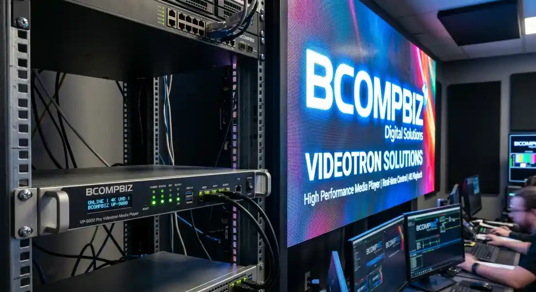 Alat pengendali media player videotron asinkron Novastar Taurus TB series dengan dukungan cloud management VNNOX dari Bcompbiz